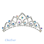 Krone Strass L 8699 - silber Krone Strass L 8699 - silber